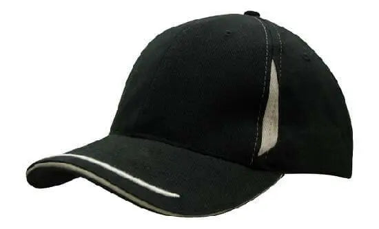 Headwear Cap With Crown Inserts & Sandwich X12 - 4098 Metro Workwear.